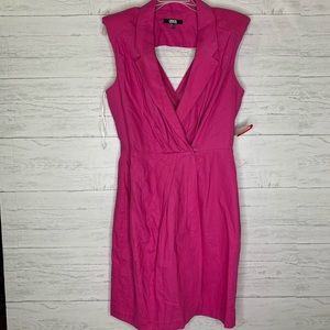 NWT/ASOS pink linen dress/10